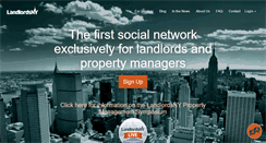 Desktop Screenshot of landlordsny.com