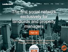 Tablet Screenshot of landlordsny.com